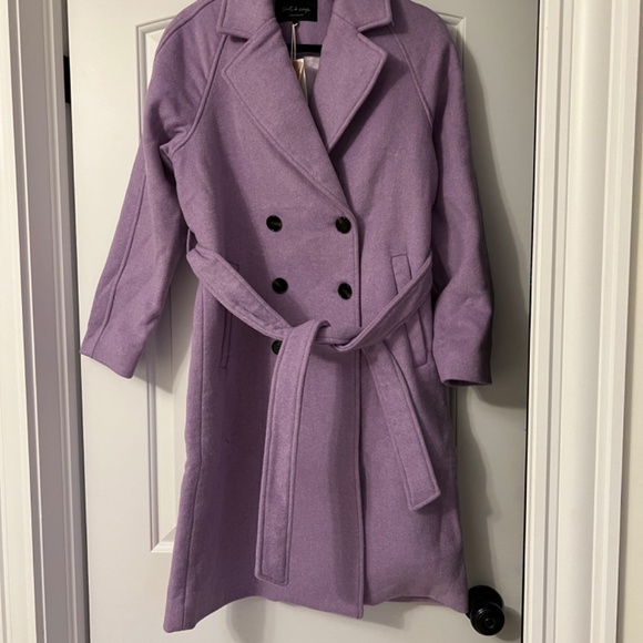 Tout a Coup woolen raglan belted - Picture 8 of 8